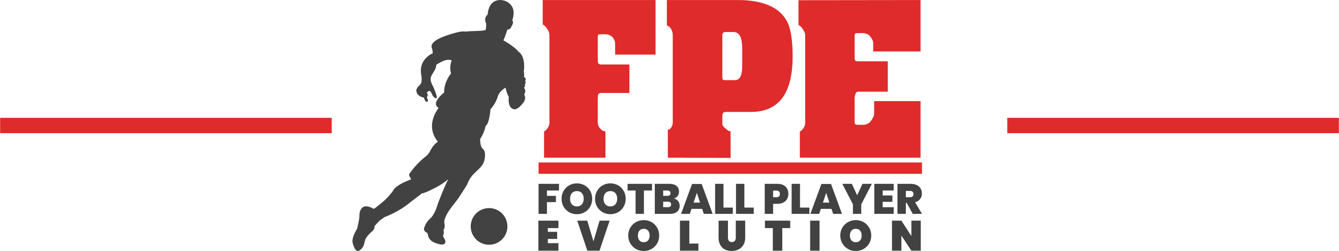 FPE football player evolution logo